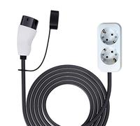 Adaptateur de câble de charge de voiture électrique facile à brancher, compatible avec les stations publiques de moto, camping en plein air, haute résistance