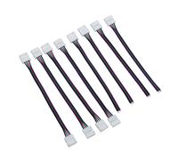 Adaptateur de câble de connecteur 8 x Pour RGB SMD bande rayée étanche