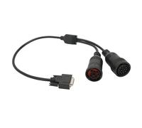 Adaptateur de câble de diagnostic ET3 Adaptateur de communication ET3 457-6114 Adaptateur de diagnostic OBD2 Câble de diagnostic en Y Câble de diagnostic divisé