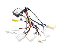 Adaptateur de câble de faisceau de câbles stéréo pour autoradio, boîtier Canbus FT-RZ-01 Android 16 broches, compatible avec Toyota Alphard 2015, radio 2 DIN