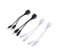 Adaptateur De Câble D'Injecteur Poe Rj45, 1 Pièce, Kit Séparateur Synthétiseur Séparateur Combinateur Prise Cc/Prise Non Poe Vers Poe Activé