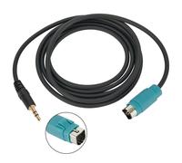 Adaptateur de câble d'interface d'entrée auxiliaire 3,5 mm pour Alpine KCE-236B CDA-9884