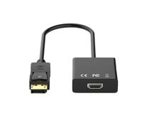 Adaptateur de câble DP vers HDMI mâle vers femelle pour PC portable HP/DELL, Port d'affichage vers HDMI 1080P, convertisseur de cordon compatible 1