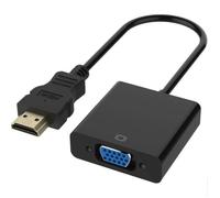 Adaptateur de Câble HDMI vers VGA - Convertisseur Mâle vers Femelle - 1080p HD - pour connecter prise HDMI à moniteur prise VGA