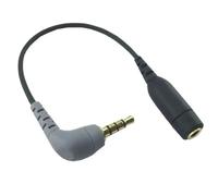 Adaptateur de câble microphone 3,5 mm vers TRRS pour caméra SC3 Mic