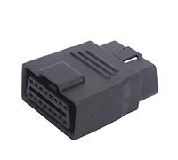 Adaptateur de Câble OBD2, Mâle à Femelle, Lecteur de Code en Plastique ABS, Adaptateur de Câble à 16 Broches Contrôle des Défauts Connecteur OBD remplacement pour Réduire L'usure et Protéger L'interfa