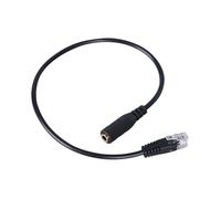 Adaptateur de câble pour casque audio de smartphone (prise jack 3,5 mm) vers prise RJ9 pour téléphones Cisco Unified Office Telephone (7970, 7940,
