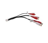 Adaptateur De Câble RCA De Sortie De Caisson De Basses Avant Et Arrière Stéréo for Autoradio 12 Broches Compatible Avec Pioneer DEH-P910 P930 P940 P099 FH-P099MD AVH-P9DVA(A-18cm)