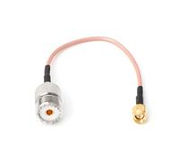 Adaptateur de câble RG316 Pigtail UHF SO239 femelle PL259 vers SMA mâle