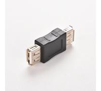Adaptateur De Câble Usb 2.0 Type A Femelle À Femelle, Coupleur, Changeur De Sexe, Connecteur Pour Pc, Ordinateur Multimédia, 1 Pièce