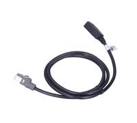 Adaptateur de câble USB à 4 broches 102 cm noir ABS 5 V 1 W Ext.