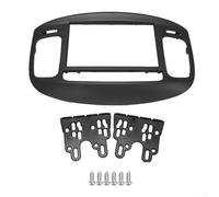 Adaptateur de cadre de façade de voiture 2DIN pour Hyundai Accent 2009-2012 - Kit de montage en plastique noir pour tableau de bord avec supports, aucune modification requise
