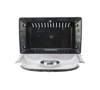 Adaptateur de cadre de tableau de bord de voiture 9 pouces, décodeur, kit radio Android, compatible avec 206 2004-2008 et C2 2006-2013 Cadre de navigation(Only Frame)
