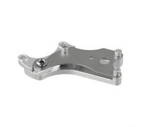 Adaptateur de cadre de vélo pour freins à disque en alliage d'aluminium, kit de conversion pour roue à dégagement rapide (argent)