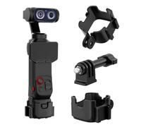 Adaptateur de cadre d'extension pour Insta360 Luna Ultra, support de montage d'appareil photo avec deux ports de griffe froide et filetage de vis 1/4 pour lumières de remplissage, microphones et plus