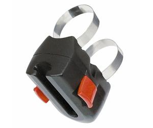 Adaptateur de cadre pour antivols U Klickfix Noir