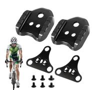 Adaptateur de cale Spd, adaptateurs de cale pour chaussures de vélo de route - Adaptateurs de pédales de vélo 3 trous pour VTT - Accessoires de cyclisme en métal avec ajustement et Support uniforme po