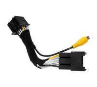 Adaptateur de Caméra de Recul 4 Broches pour Véhicule 2019 | Plastique et Fil de Cuivre, Connexion Sûre, pour Écran D’origine, Garage Étroit, Montage DIY