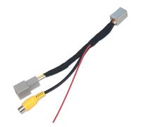 Adaptateur de caméra de revers vidéo RCA compatible avec ASX GF ZJ Car Affiche Affiche de la vue de secours