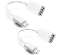 Adaptateur de caméra Lightning vers USB,câble OTG USB 3.0 certifié Apple MFi pour iPhone 14 13 12 11 XS XR X SE 8 7 6 5 iPad pour connecter Lecteur de Carte,Clavier,Souris,Piano,clé USB.[E64]