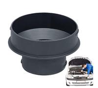 Adaptateur de canal - Réducteur de tuyau 90 mm à 60 mm pour ventilation de chauffage - Convertisseur de raccord de canal droit - Adaptateur de sortie de chauffe-air pratique pour systèmes de chauffage