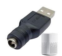Adaptateur de canon de type C - Prise USB C, connecteur jack CC | Câble de charge léger, câble de charge rapide, convertisseur d'adaptateur pour alimentation, appareil photo, tablette, système