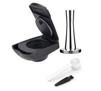 Adaptateur De Capsule De Café Réutilisable, Compatible for Sweet Gustow, Plateau De Capsule De Support De Filtre À Expresso Rechargeable for Machine À Café EDG LUMIO DG325(1set-B)