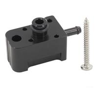 Adaptateur de capteur de carte turbo en aluminium pour A3 pour Golf MK7 pour ea888 pour Gen 3 pour tsi 2.0T Raccord de ligne d'aspiration (Noir)