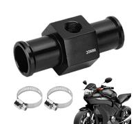 Adaptateur de capteur de température d'eau - Joint en d'aluminium, raccord de tuyau de radiateur, connecteur de jauge de liquide de refroidissement haute densité, boîtier d'émetteur en ligne r