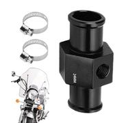 Adaptateur de capteur de température d'eau - Joint en d'aluminium, raccord de tuyau de radiateur, connecteur de jauge de liquide de refroidissement haute densité, boîtier d'émetteur en ligne r