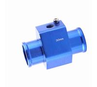 Adaptateur de Capteur de Température, Keesno Sonde Température de l'Eau Tuyau Universel en Alliage Aluminium Joint de Tuyau de Radiateur Bleu 26mm - 40mm(30mm)