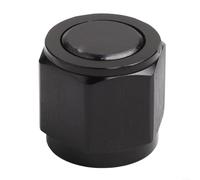 Adaptateur de capuchon évasé femelle réutilisable en aluminium AN4 AN6 AN8 AN10 AN12 pour raccord anti-fuite avec large plage de température de fonctionnement (AN10)