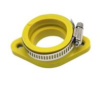 Adaptateur de carburateur de moto, adhésif universel PE PWK 21-34 mm, soufflet de collecteur d'admission d'air pour UTV ATV Carburateur kit Carbu pour Moteur(Yellow 21-30mm)