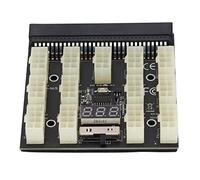 Adaptateur de Carte d'alimentation, Bonne Performance 6pin 8pin 12V Noir Accessoires d'alimentation pour l'exploitation minière Alimentation de Carte Graphique