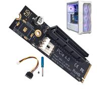 Adaptateur de carte d'extension, carte d'extension PCIE,Carte d'extension PCIE M.2 PCIE Riser Card PCIE M.2 | Carte d'extension PCIE de contrôleur hôte robuste pour appareils PCIE