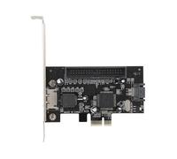Adaptateur de carte d'extension PCI-E SATA+IDE - GIGICIAL - 2 SATAII - 1 ATA133 - Compatible Windows