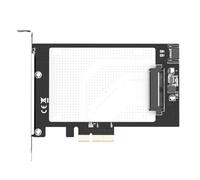 Adaptateur de carte d'extension SFF-8636 vers PCIE PCIE3.0 pour technologie avancée de fixation de disque SSD 2,5"