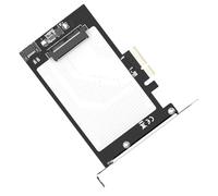 Adaptateur de carte d'extension SFF-8636 vers PCIE PCIE3.0 pour technologie avancée de fixation de disque SSD 2,5", installation facile