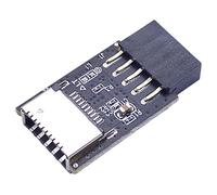 Adaptateur de carte mère interne USB 2.0 vers USB C 9 broches pour transfert de données rapide