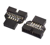 Adaptateur de carte mère USB 3.0 vers USB 2.0, 19 broches USB 3.0 mâle vers 9 broches USB 2.0 femelle adaptateur convertisseur pour carte mère PC port USB 2.0 9 broches - 480 Mbps