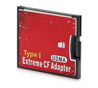 Adaptateur de carte micro SD vers carte microSD SDXC vers lecteur de carte mémoire compact de type I