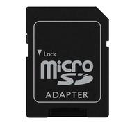 Adaptateur de carte micro SD vers SD n| Lecteur de cartes TF | Adaptateur de carte mémoire Micro SD Transflash TF vers SD SDHC |