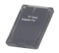Adaptateur de Carte Micro Stockage, Lecteur de Carte TF MX4SIO SIO2SD, Lecteur D'extension de Carte Mémoire pour Console de Jeu PS 2 3000X 5000X 7000X 9000X (Noir Transparent)