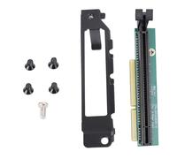 Adaptateur de Carte PCI E 16x Riser, Tiny 4 PCIE16 Riser pour Lenovo ThinkCentre M910Q M910X M710Q P320 01AJ902, 01AJ902 Adaptateur Réseau Remplacement de la Carte (avec Plaque arrière)