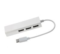 Adaptateur de carte réseau Hub Ethernet RJ45 LAN, USB 3.0 3.1, Type C vers Gigabit, pour MacBook, Windows 7/8/10