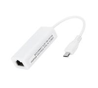 Adaptateur de Carte Réseau Micro USB vers Port Ethernet RJ45 pour Carte Mère 1.3/W