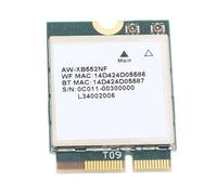 Adaptateur de Carte Réseau MT7902, 5.2 Trois Bandes 2400 Mbps, avec Interface M.2, Carte Réseau pour Ordinateur Portable, Transfert de Fichiers, Visionnage de Vidéos HD, Jeux