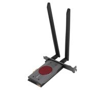 Adaptateur de Carte Réseau sans Fil WiFi 7 BE200 PCI-E 8774 Mbps, Haute Puissance Tri-Bande 2,4 G/5 G/6 GHz WiFi 7 Prise en Charge BT5.4, pour pour Linux