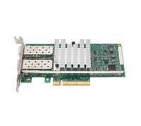Adaptateur de Carte Réseau SFP+ Double Port Haute flexibilité pour Transfert de Données 10G, pour Centres de Données, avec Configuration à Distance, Idéal pour Les Normes