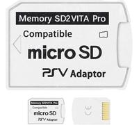 Adaptateur de Carte SD2VITA Micro SD pour Cartes de Jeu PS Vita 1000/2000 avec firmware 3.60 ou supérieur